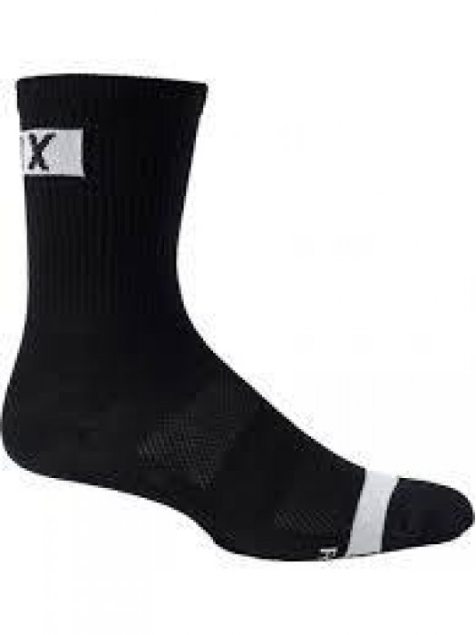 Чорапи FOX 6 FLEXAIR MERINO BLACK/WHITE